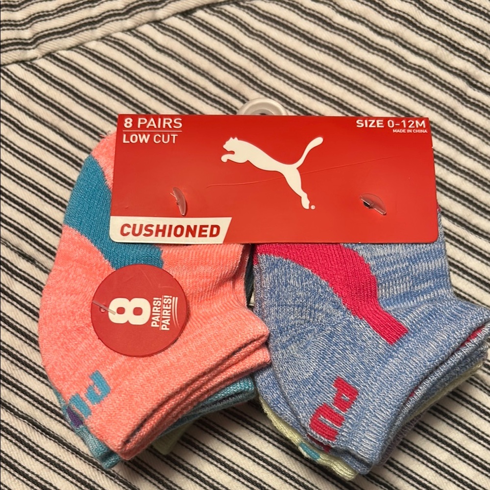 Puma Cushioned Low Cut Socks